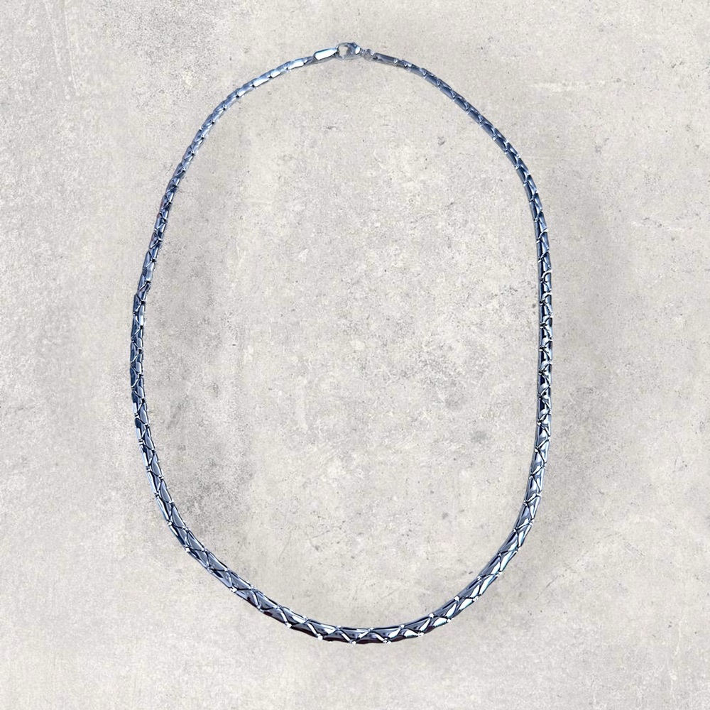 Triangle Flat Snake Chain - image 2